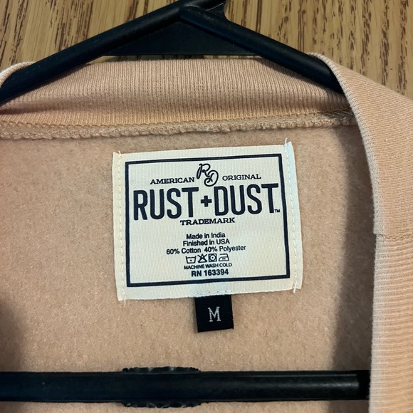 Rust + Dust Crop Crewneck - Picture 3 of 4